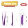 BRITECO 8Pcs Contact Lens Applicator Kit, Portable Contact Lens Remover Tools with Tweezers & Suction Stick, Storage Case Included - Ideal for Travel and Daily Use view 2