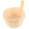 Yardwe Wooden Barrel Sauna Bucket Handle for Home Sauna Bathing Accessories Wood view 1