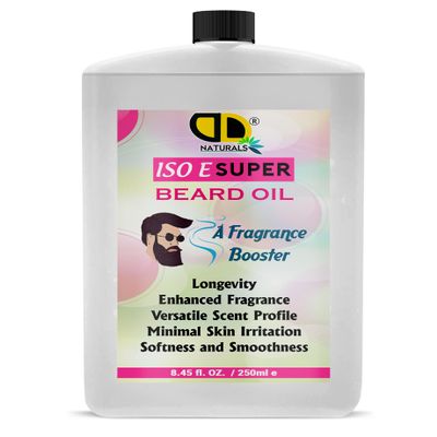 ISO SUPER E Mens Skincare and Grooming Original Beard Oil | Beard Care for Men | Softens, Hydrate & Conditions Facial Hair | Promotes Growth, Reduces Dryness & Itching (250ml Postal)