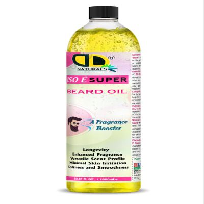 ISO SUPER E Mens Skincare and Grooming Original Beard Oil | Beard Care for Men | Softens, Hydrate & Conditions Facial Hair | Promotes Growth, Reduces Dryness & Itching (1000ml Cap)