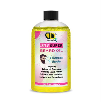 ISO SUPER E Mens Skincare and Grooming Original Beard Oil | Beard Care for Men | Softens, Hydrate & Conditions Facial Hair | Promotes Growth, Reduces Dryness & Itching (50ml Cap)