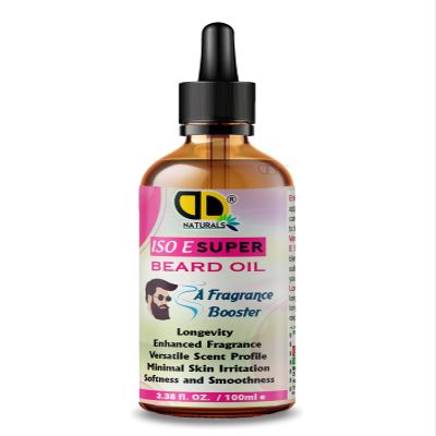 ISO SUPER E Mens Skincare and Grooming Original Beard Oil | Beard Care for Men | Softens, Hydrate & Conditions Facial Hair | Promotes Growth, Reduces Dryness & Itching (100ml Glass Dropper)