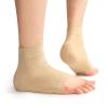 Achilles Tendonitis Support Heel Protector - Compression Padded Sleeve Socks - Promifun Ankle Brace Foot Support for Haglunds Bump, Bursitis, Tendonitis & Tenderness - Beige* XL*1 Pairs view 1