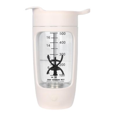 Electric Bottle Blender | Portable Shaker Blender-Bottle | Shaker Blender with Lid, 600ml Capacity USB Rechargeable Portable and Convenient Shaker Design for Smooth Protein Blends
