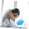 BCOATH Reusable Sanitary Napkin Set 6pcs Washable Menstrual Pads with Pul Waterproof Fabric and Polar Fleece Layer Postpartum Period Protection for Women view 4