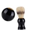 WOONEKY 1pc Bristle Beard Brush for Men Multi-use Soft Bristle Shaving and Cleaning Tool Portable Facial Brush for Grooming and Styling for Bearded Guys view 2