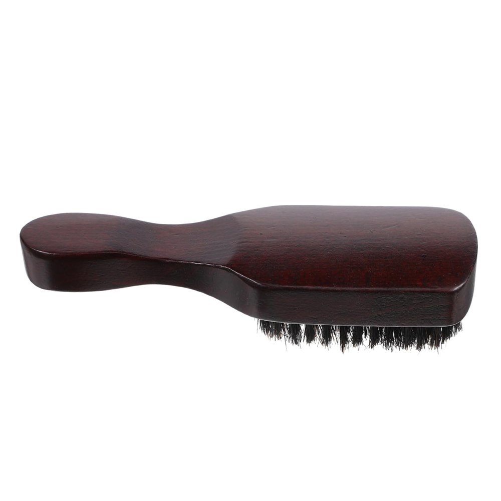 PLAFOPE Men's Mustache Brush Hair Beard Brush for Men Gentle Cleaning and Styling Portable Grooming Tool