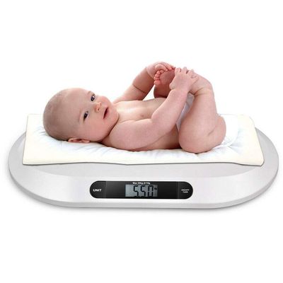 Baby Scales, 20kg Electronic Baby Weighing Scales with LCD display, Multipurpose Digital Weighing Scale for Babies or Small Animals Battery Operated Multi-Function Baby Scale Monitor Health Growth