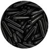 decorate! - Macaroni Rods - Black Cake Topper Sprinkles - 400g Edible Polished Cupcake Decorations - Party Sprinkles, Ideal For Halloween and Themed Cakes and Bakes view 2