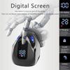 LOLPALONE 5 in 1 4D Men's Bald Electric Shaver 7 Floating Blades Beard Nose Ear Hair Trimmer Men's Cleansing Brush view 2