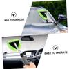 HAPINARY Car Window Cleaning Tools Extendable Handle Duster Brush for Windshield Window Groove Cleaner view 4