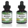 NatureAnswer's Mullein Leaf, 2000 mg, 2 x 30 ml, Pack of 2, 60 ml in Total view 1