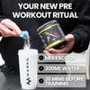 Premium, Complete High Caffeine Pre Workout Powder Drink with L-Citrulline & S7 | Tropical Crush Flavour | Makes 40 Drinks (400g) | Magna X view 2