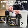 Premium, Complete High Caffeine Pre Workout Powder Drink with L-Citrulline & S7 | Tropical Crush Flavour | Makes 40 Drinks (400g) | Magna X view 4