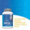 ERBA VITA Omega 3 UHC - 120 Perle - Dietary Supplement Rich in Omega-3 Fatty Acids, Suitable for Cardiovascular Wellness view 3