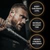 DY Nutrition The Creatine Complex 400g - High Performance Creatine Monohydrate Powder with Beta Alanine, Taurine + B Vitamins for Muscle Endurance, Pump & Recovery x40 Servings (Cherry Flavoured) view 4