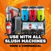 SnowShock Slush Syrup 1L Sour Apple | Slushy Concentrate Dilute for Ice Slushie Machine - Makes Over 20 Drinks - Refreshing Frozen Drink Mix for Kids Parties, Cafes, Events & Food Vans | Vegan view 4