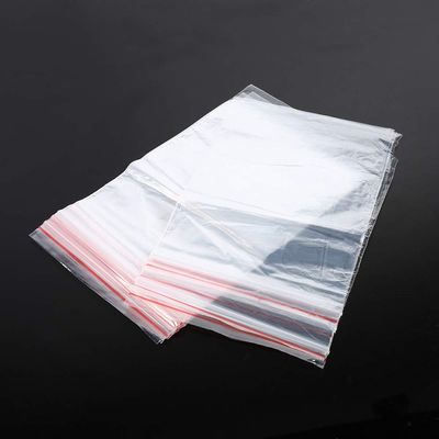 100PCS Food Storage Plastic Sealing Bags, Sealing Plastic Bags PE Material Candy Nut Preserved Fruit Dessert Reusable Food Package (13 * 19CM)