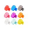 6 Pack Travel Toothbrush Head Covers - Portable Protector Caps for Electric and Manual Toothbrushes, Plastic Clip Cases for Home, Bathroom, School, Camping, and Business Trips view 2