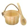 FreshCart Basics Sauna Bucket with Ladle, Sauna Accessories Set, SPA Accessories, Portable Sauna for Bathing, Steam Sauna, Sauna view 1
