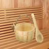 FreshCart Basics Sauna Bucket with Ladle, Sauna Accessories Set, SPA Accessories, Portable Sauna for Bathing, Steam Sauna, Sauna view 2