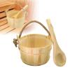 FreshCart Basics Sauna Bucket with Ladle, Sauna Accessories Set, SPA Accessories, Portable Sauna for Bathing, Steam Sauna, Sauna view 3