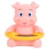 Baby Bath Thermometer, Floating Cute Animal Thermometer Automatically Measure Water Temperature for Baby Bath (Pink Pig) view 1