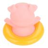 Baby Bath Thermometer, Floating Cute Animal Thermometer Automatically Measure Water Temperature for Baby Bath (Pink Pig) view 2