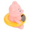 Baby Bath Thermometer, Floating Cute Animal Thermometer Automatically Measure Water Temperature for Baby Bath (Pink Pig) view 3