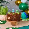 Patisserie Valerie Chocolate Dinosaur Cake  4 Layer Rich Chocolate Sponge with Chocolate Cream Filling  Kids Birthday Party Cake Delivery 6" (14 Portions) view 2