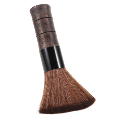 Beatifufu Bristle Beard Brush and Neck Hair Duster Soft Bristles Multi-function Hair Cleaning Brush for Men Professional Barber Grooming