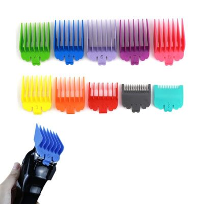 Cosbrutic Professional Hair Clipper Guards & Combs - 10 Cut Limit Comb Guide Accessories Set, Multi-Size Guide & Limit Comb Trimmer