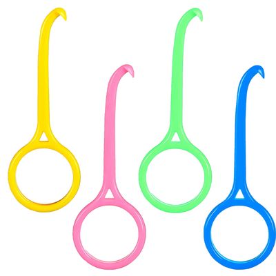 4 Pieces Retainer Aligner Removal Tool Kits Invisible Chew and Remover Tool Invisible Aligner Braces Remover Hook for Oral Care Tooth Cleaning(Yellow, Pink, Green, Blue)
