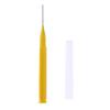 10 Pieces Interdental Brush, Dental Floss Brush Oral Dental Hygiene Brush, Tooth Cleaning Tool Tool for Cleaning Gaps Between Teeth, Yellow view 2