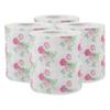 Beavorty Merry Christmas Toilet Paper 4 Pack Floral Printed Rolls for Decorative Bathroom view 1