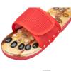 Acupressure Foot Massager sandals, Acupuncture Stimulation Sandals, Acupressure Massage Slippers with Earth Stone, Wellness Gifts for Men Women Parent(Red,6.5 UK) view 4