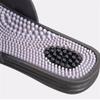 Acupressure Foot Reflexology Massage Slippers Women Men Foot Pain Relief Massage Sandals Promoting Blood Circulation Myofascial Release Trigger Point Acupuncture(Black,44/45 EU) view 3