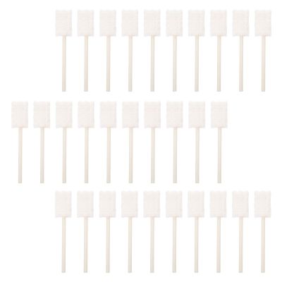 30 Pcs Baby Toothbrush - Disposable Baby Oral Tongue Cleaner, Baby First Toothbrush Oral Gum Cleaning Stick Dental Care for Mouth Tongue Cleaning, Soft Gauze Infant Toothbrush Clean Baby Mouth