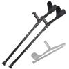 1 Pair Cane, Aluminum Forearm Crutch, Adjustable Height Walking Sticks for Men and Women with Height 140-185Cm Chaser of Light view 1
