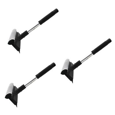 Didiseaon 3pcs Double-sided Glass Brush Cleaner for Window Glass Cleaning Tool Practical Brush Wiper for Home Kitchen Window Cleaning Use