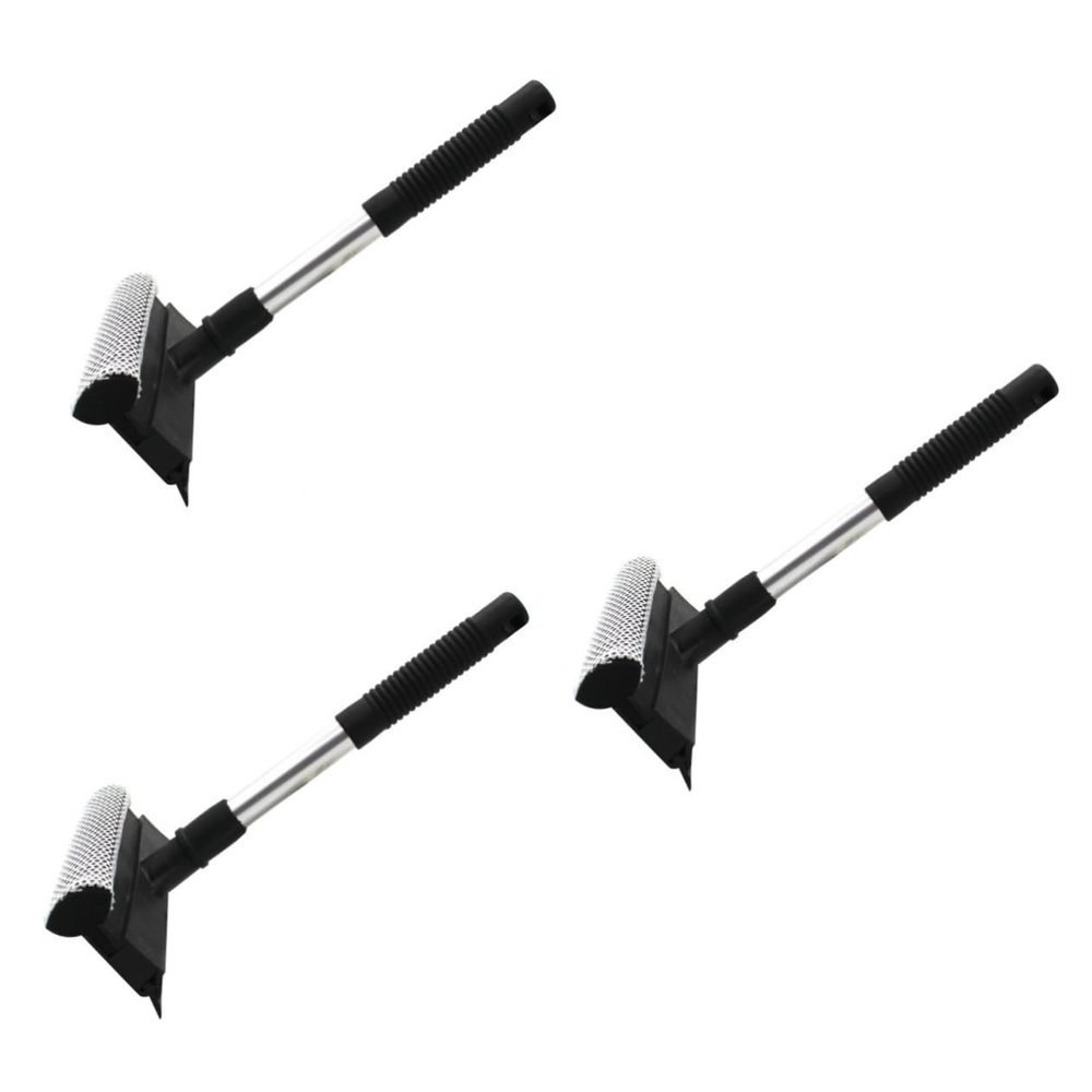 Didiseaon 3pcs Double-sided Glass Brush Cleaner for Window Glass Cleaning Tool Practical Brush Wiper for Home Kitchen Window Cleaning Use