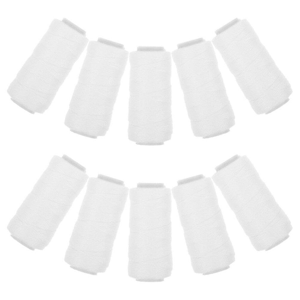 Baluue 10 Rolls Threading Thread for Hair Removal Eyebrow Hair Remover Thread for Threading