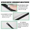3Pcs Crevice Cleaning Brush,Bathroom Tile Groove Gap Crevice Cleaning Tool for Narrow Corners in Home Kitchen Bathroom and Window Hard Bristle Crevice Cleaning Brush UK view 4
