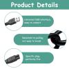 Shaver Charger Cable for Hatteker, USB One Blade Charging Cable, Replacement Razor Charger Cord, Shaver Beard Trimmer Charger, 1.5m Electric Razor USB Charging Cord RFC-588 RFC-598 RFC-690 RSCX-7568 view 4