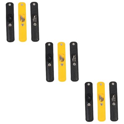 minkissy 9 Sets Set Cleaner Wax Scraper Bud Cleaner Q Grips Earwax Remover Cleaning Kit Cleaning Scraper Tool Picker Tool Pickers Pu