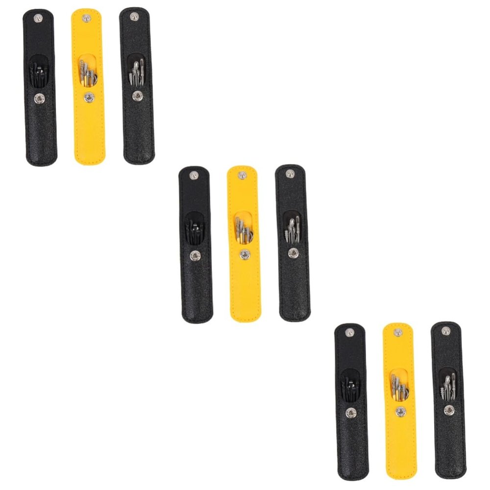 minkissy 9 Sets Set Cleaner Wax Scraper Bud Cleaner Q Grips Earwax Remover Cleaning Kit Cleaning Scraper Tool Picker Tool Pickers Pu