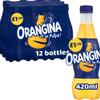 12 x Sparkling Fruit Drink Orange 420ml PMP - Sparkling Orange Juice Drink with Citrus Pulp view 3