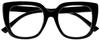 Remaldi Women's Henley Reading Glasses, Black, 1.25 view 2