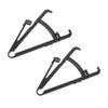 Anneome Handheld Body Fat Caliper 2pcs Set with Centimeter Scale Skinfold Thickness Measurement Tool for Men Women Body Fat Analysis and Health Monitoring view 1