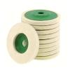 10Pcs 4 Inch 100mm Wool Polishing Wheel Buffing Pads Angle Grinder Wheel Felt Polishing Disc For Metal Marble Glass Ceramics view 2
